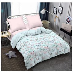 Постельное бельё Amore Mio Waltz Поплин 2 сп.