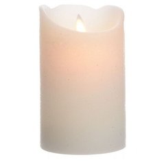 Светодиодная свеча Kaemingk Праздничная 7.5x12.5cm Cream 480