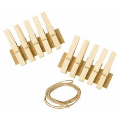 Набор для творчества Остров Сокровищ Прищепки декоративные К