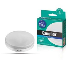 Лампочка Camelion GX53 12W 220V 6500K 1050Lm LED12-GX53/865/GX53 13615
