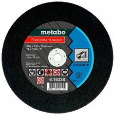Диск Metabo Flexiamant Super 350x3.0 A24M Отрезной для стали
