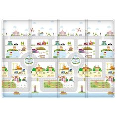 Развивающий коврик Mambobaby Soft Travel Односторонний 190х1