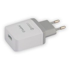 Зарядное устройство Belsis Quick Charge QC 3.0 USB 3.6A White BS1408