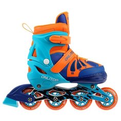 Коньки Onlitop Abec 7 Blue-Orange р.M 34-37