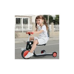 Детский велосипед-беговел Xiaomi Bebehoo 5-in-1 Multi-function Deformation Stroller Red (DGN5-2)
