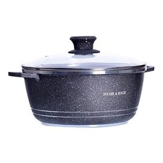 Mayer&Boch Кастрюля литой алюминий,мрамор, покрытие 4,6 л 26см 29818 Mayer&Boch