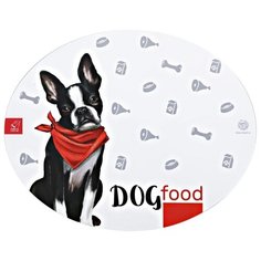 Коврик под миску Пушистое счастье Dog Food 35х28cm 4491963