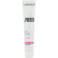 Зубная паста Curaprox White Is Black, мята, 90 мл