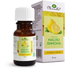 Mirrolla эфирное масло Лимон, 10 мл
