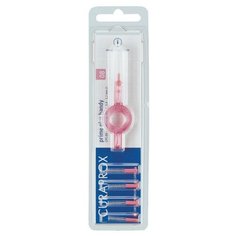 Зубной ершик Curaprox CPS 08 prime plus handy, розовый, 5 шт.