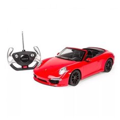Машинка на радиоуправлении RASTAR Porsche 911 Carrera S, со световыми эффектами, 1:14