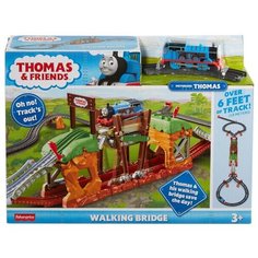 Игровой набор Mattel Thomas & Friends Трек-мастер Железная дорога Мост с переправой