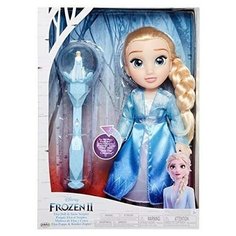 Кукла Эльза Холодное сердце 2 (38 см) и снежный скипетр Jakks Pacific