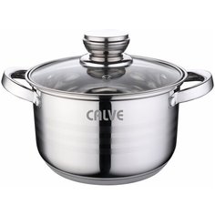 Кастрюля с крышкой CALVE 18 см / 2,6 л (серия Molly) CL-1892