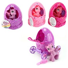 Моя лошадка. Домик-карета для пони с аксессуарами, 3 вида A Btoys