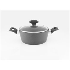 Кастрюля CAlVE 2,2 л с крышкой 20 см, c антипригным покрытием CL-7106