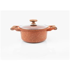 Кастрюля CALVE 5,0 л с крышкой 24 см, c гранитным антипригарным покрытием CL-7092