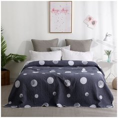 Покрывало Tango Patchwork, 200 х 220 см, синий