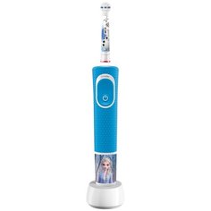 Электрическая зубная щетка Oral-B Vitality Kids Frozen II D100.413.2K, голубой