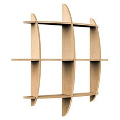 Полка настенная Сфера, под покраску Eureka Muebles