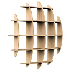 Полка Сфера настенная, под покраску Eureka Muebles