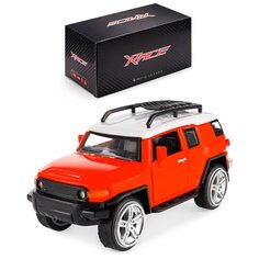 Машинка детская металлическая инерционная Serinity Toys, со светом и звуком, модель Джип Lexus/Toyota