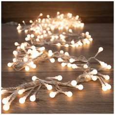 Гирлянда NEON-NIGHT 303-606, 288 ламп, теплый белый/прозрачный провод