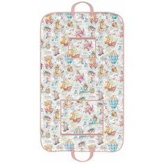 Чехол для одежды с двумя карманами, переносной, 60*100 см, розов., путешастики Valiant