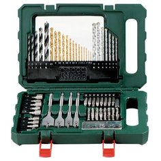 Набор оснастки Metabo 626708000, 86 предм., зеленый