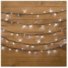 Гирлянда NEON-NIGHT Твинкл Лайт, 40 LED, 600 см, 40 ламп, белый/зеленый провод