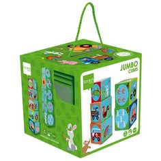 Кубики Scratch Europe Giant Stacking Tower Farm (6181072)