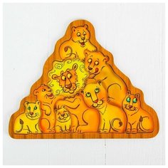 П034 Smile Decor Головоломка львы, Smile Decor П034