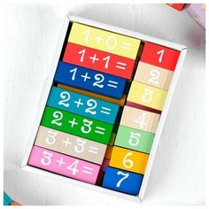Логический игровой набор "Учимся играя. Решаем" 36 дет., Томик 1-86