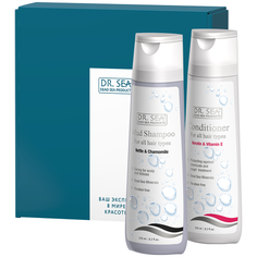 Dr. Sea / Подарочный набор "для укрепления И восстановления волос" шампунь, 250 мл и кондиционер, 250 мл