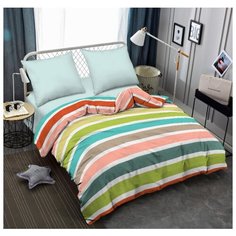 Постельное бельё Amore Mio Jive Поплин 1,5 сп.