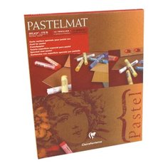 Альбом для пастели Clairefontaine Pastelmat 24 х 30 см, 360 г/м², 12 л.