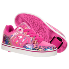 Роликовые кроссовки Heelys Motion Plus 770999 размер 31(13С), розовый/голограмма