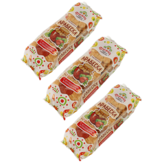 Печенье Дымка Арабеска с клубничным конфитюром, 200 г, 3 шт