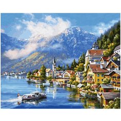 Schipper Картина по номерам "На озере Халльштатт" 40х50 см (9130802)