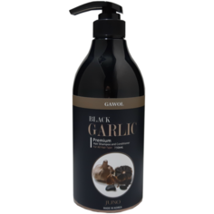 Juno шампунь-кондиционер Gawol Black Garlic Premium Черный чеснок для всех типов волос, 750 мл