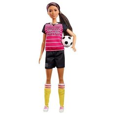 Кукла Барби К 60-летию Кем быть? Футболистка, 30 см, GFX26 Barbie
