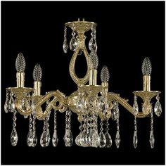 Люстра Bohemia Ivele Crystal 7102 71302/5/175 A G, E14, 200 Вт