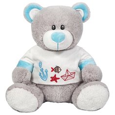 Мягкая игрушка Maxitoys Медведь Морячок в футболке 30 см