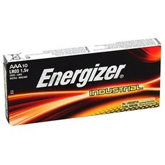 Батарейка AAA щелочная Energizer Industrial LR03 BOX 10 в коробке 10 шт.
