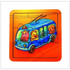 Троллейбус, SmileDecor (пазл, П039)