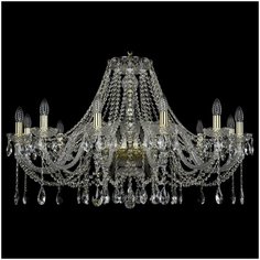 Люстра Bohemia Art Classic 11.12.12.360.Gd.Sp, E14, 480 Вт