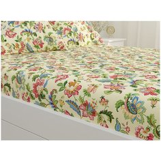 Простынь на резинке Сказка "Жар-птица" натяжная простынь 180х200 см евро