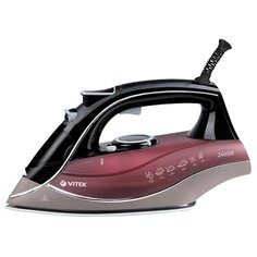Утюг VITEK VT-1240 BD розовый/черный/серый