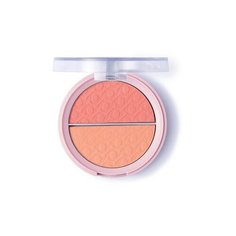 Pretty by Flormar румяна двухцветные матовые 002 peach love