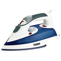 Утюг Zimber ZM-10808 белый/синий Zimber.